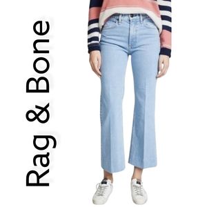 Rag & Bone Light Blue Flare Jeans